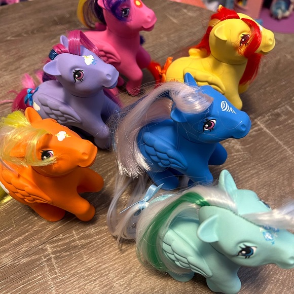 - My Little Pony G1 custom - mountain girl lot - Custom made by Sunshine - Picture 4 of 4